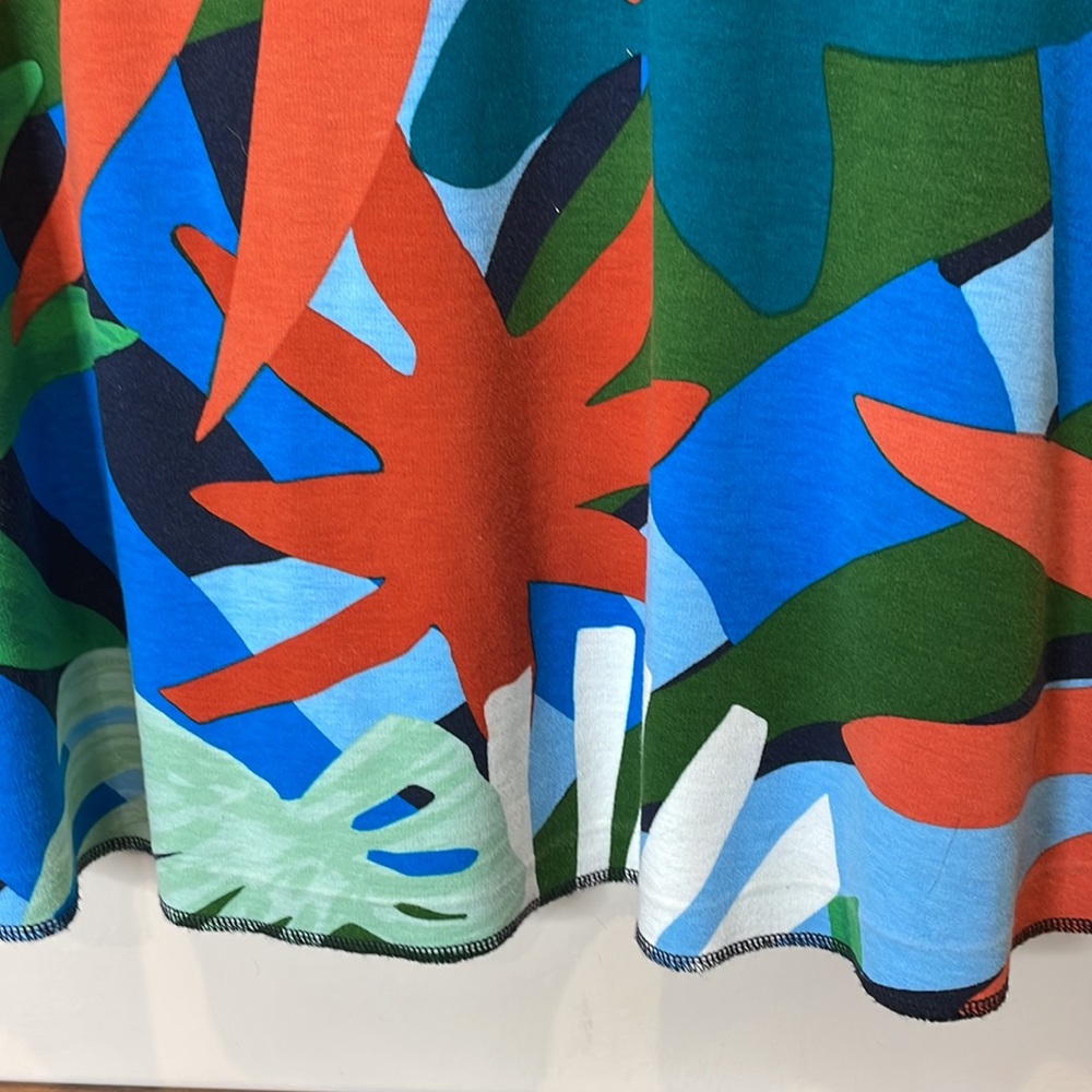 💓Size 12 VIBRANT TROPICAL PRINT SUNDRESS - Picture 3 of 11